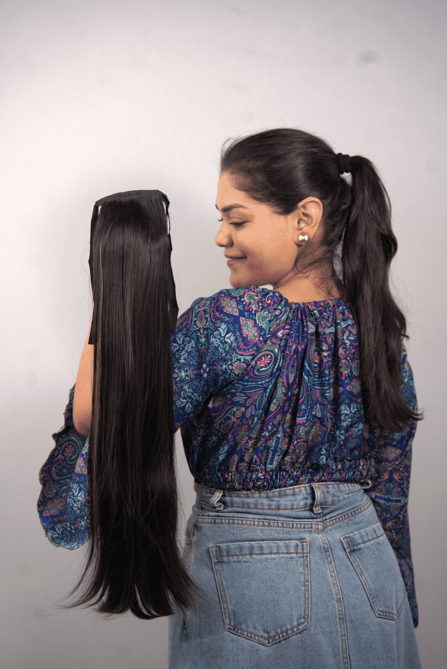 Highlighted Straight Pony
