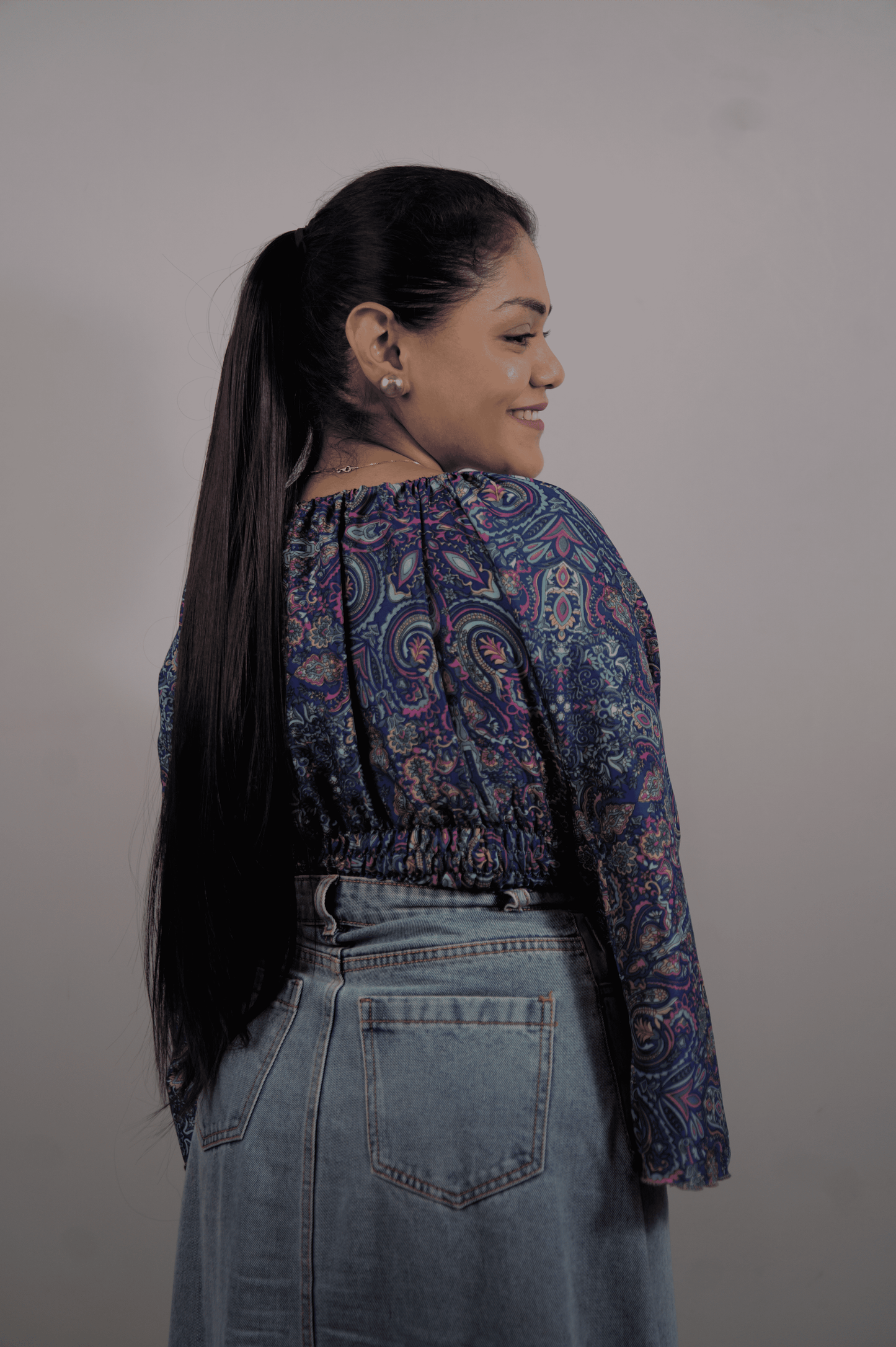 Black Straight Pony