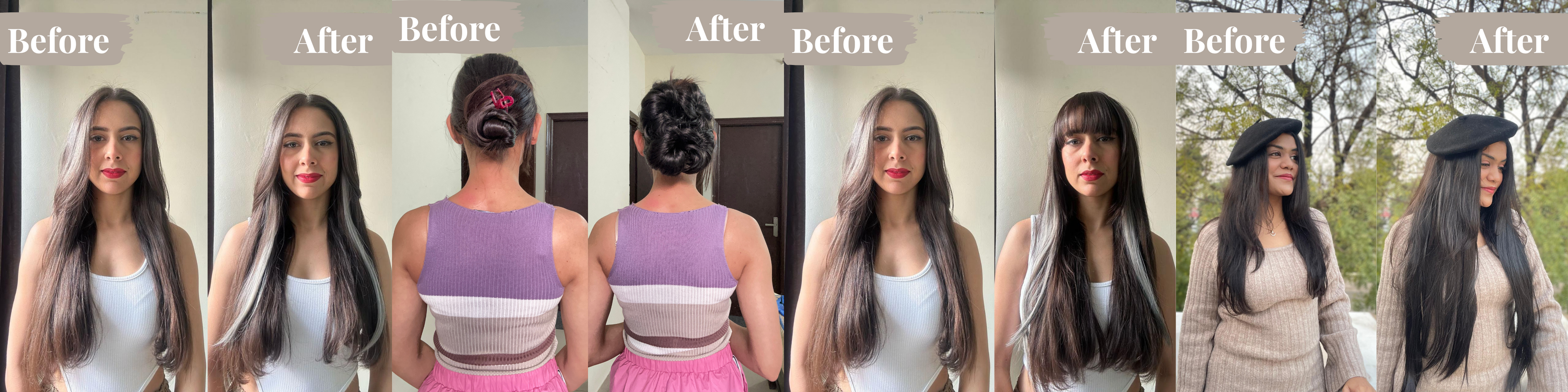 Hair volumizer styling inspiration for women